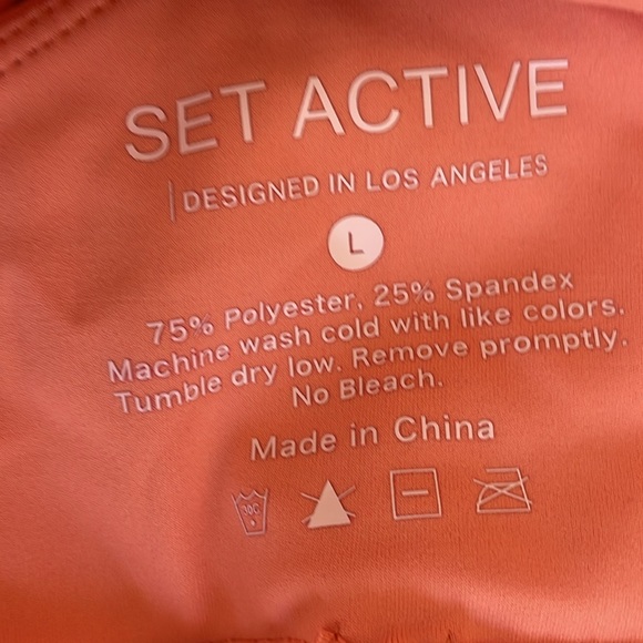 Set Active Leggings and Crop Top Set - Picture 4 of 8